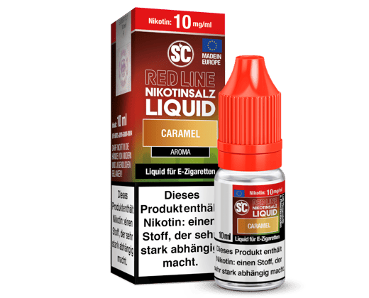 SC - Red Line - Caramel - Nikotinsalz Liquid 10 mg/ml