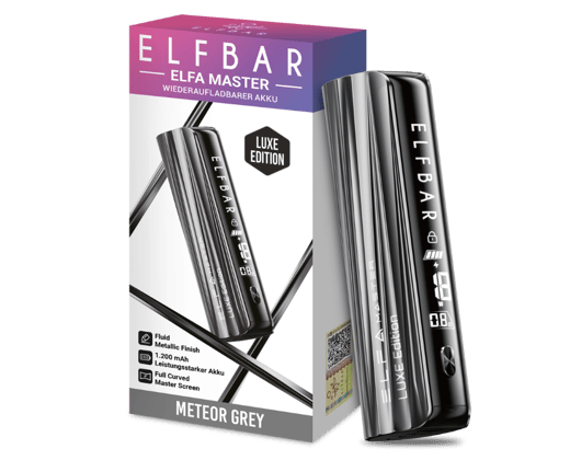 Elfbar - Elfa Master Luxe Edition Akku 1200 mAh Meteor Grey