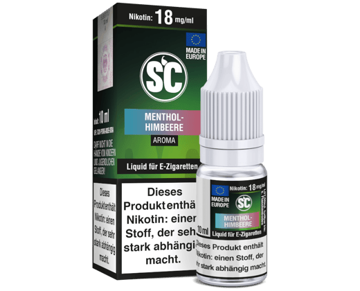 SC Liquid - Menthol-Himbeere 18 mg/ml