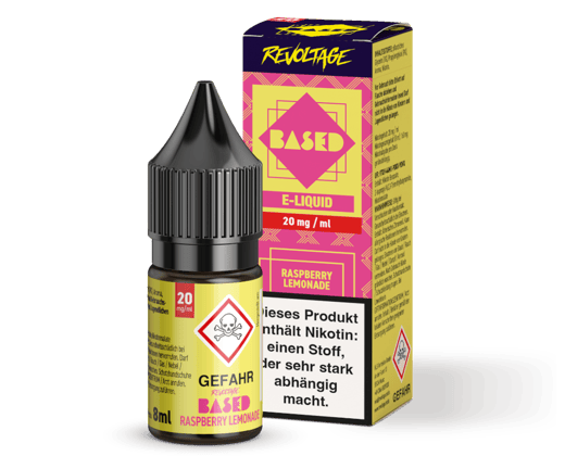 Revoltage - BASED - Raspberry Lemonade Hybrid Nikotinsalz Liquid 8 ml 20 mg/ml