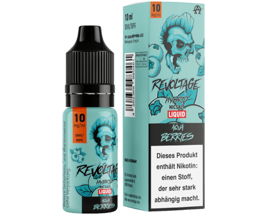 Revoltage - Aqua Berries - Hybrid Nikotinsalz Liquid 10 mg/ml