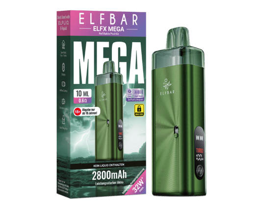 Elfbar - Elfx Mega E-Zigaretten Set Green