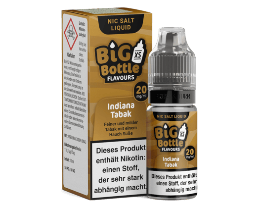 Big Bottle - Indiana Tabak - Nikotinsalz Liquid 20 mg/ml