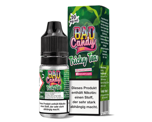 Bad Candy Liquids - Tricky Tea - Nikotinsalz Liquid 20 mg/ml