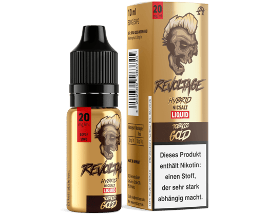 Revoltage - Tobacco Gold - Hybrid Nikotinsalz Liquid 20 mg/ml