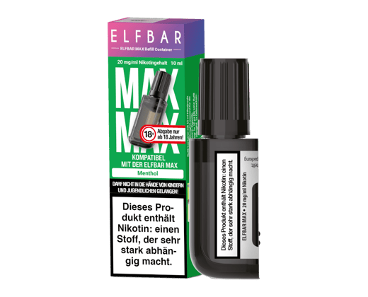 Elfbar - Max Refill Container - Menthol 20 mg/ml
