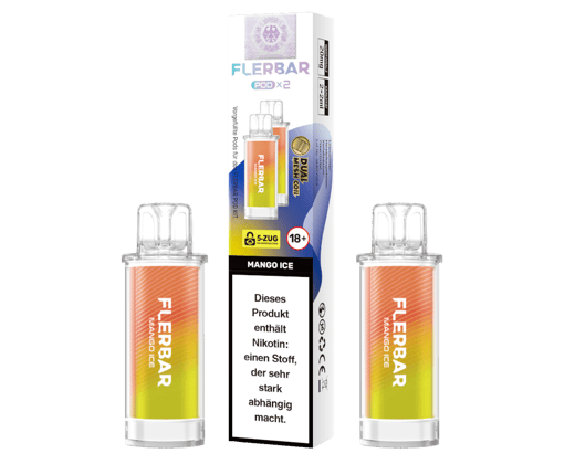 Flerbar - POD Mango Ice 20 mg/ml (2 Stück pro Packung)