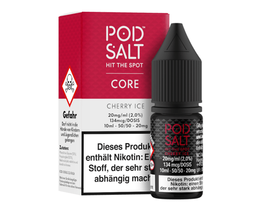 Pod Salt Core - Cherry Ice - Nikotinsalz Liquid 20 mg/ml
