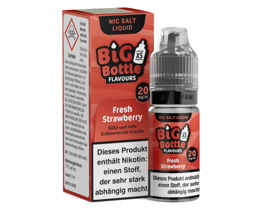 Big Bottle - Fresh Strawberry - Nikotinsalz Liquid 20 mg/ml