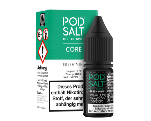 Pod Salt Core - Fresh Mint - Nikotinsalz Liquid 11 mg/ml