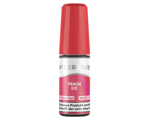 Flerbar Liquid - Peach Ice - Nikotinsalz Liquid 20 mg/ml