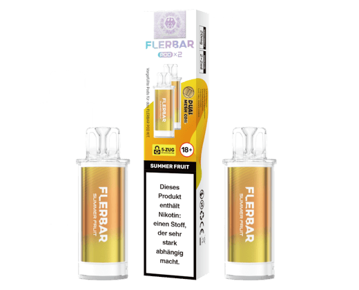 Flerbar - POD Summer Fruit 20 mg/ml (2 Stück pro Packung)