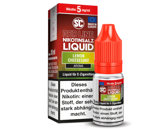 SC - Red Line - Lemon Cheesecake - Nikotinsalz Liquid 5 mg/ml