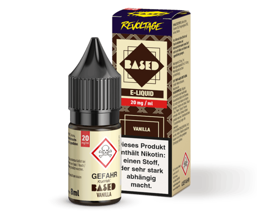 Revoltage - BASED - Vanilla Hybrid Nikotinsalz Liquid 8 ml 20 mg/ml