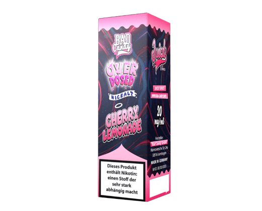 Bad Candy Liquids - Juicd - Overdosed Cherry Lemonade - Nikotinsalz Liquid 20 mg/ml