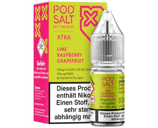 Pod Salt X - Lime Raspberry Grapefruit - Nikotinsalz Liquid 20 mg/ml
