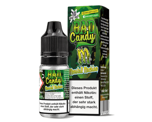 Bad Candy Liquids - Monstar Machine - Nikotinsalz Liquid 10 mg/ml