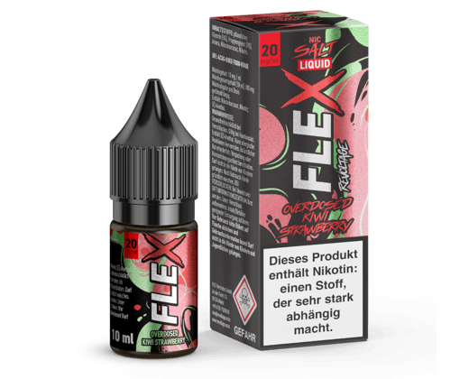 Revoltage - FLEX - Overdosed Kiwi Strawberry - Nikotinsalz Liquid 20 mg/ml