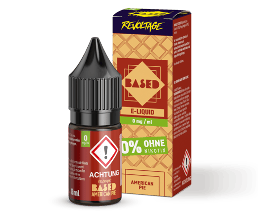 Revoltage - BASED - Amercian Pie Hybrid Nikotinsalz Liquid 8 ml 0 mg/ml