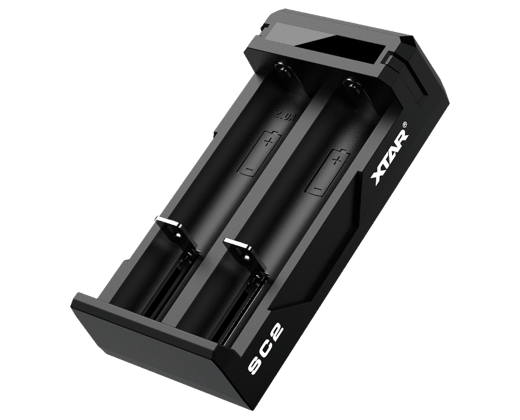 XTAR - SC2 Ladegerät mit USB-C Anschluss