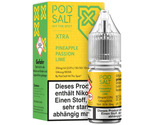 Pod Salt X - Pineapple Passion Lime - Nikotinsalz Liquid 20 mg/ml