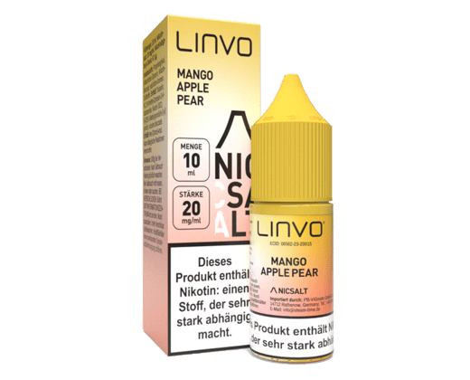Linvo - Mango Apple Pear - Nikotinsalz Liquid 20 mg/ml