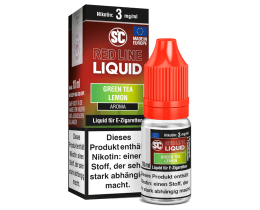 SC - Red Line Nikotin - Green Tea Lemon 3 mg/ml