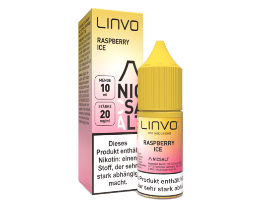 Linvo - Raspberry Ice - Nikotinsalz Liquid 20 mg/ml
