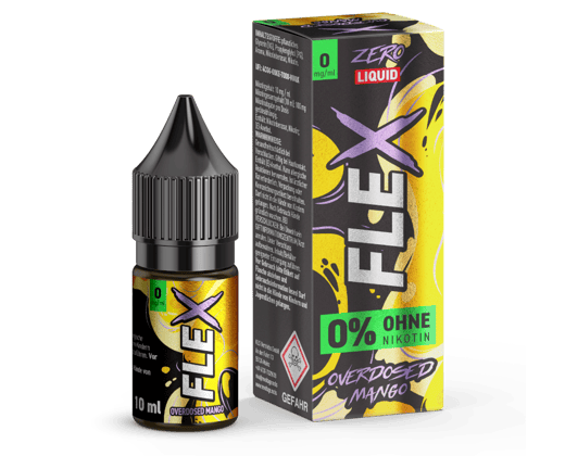 Revoltage - FLEX - Overdosed Mango - Nikotinsalz Liquid 0 mg/ml