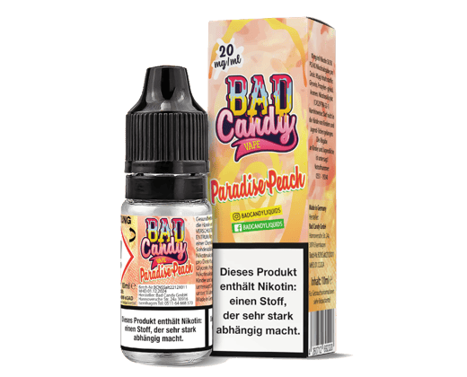 Bad Candy Liquids - Paradise Peach - Nikotinsalz Liquid 20 mg/ml