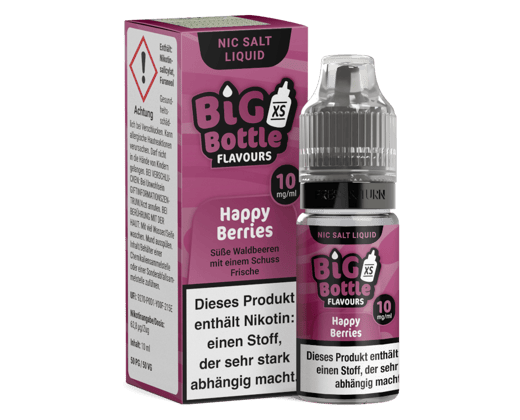 Big Bottle - Happy Berries - Nikotinsalz Liquid 10 mg/ml