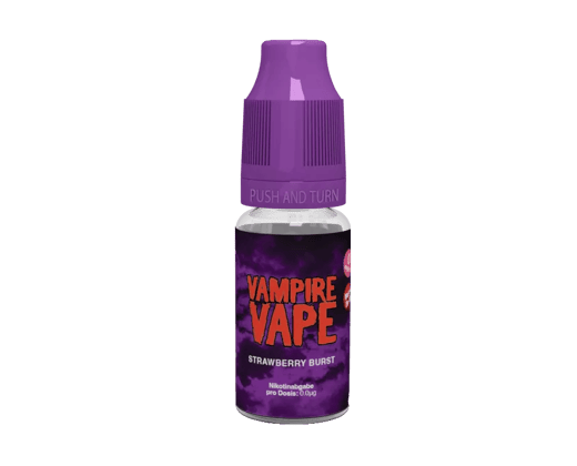 Vampire Vape - Strawberry Burst E-Zigaretten Liquid 0 mg/ml
