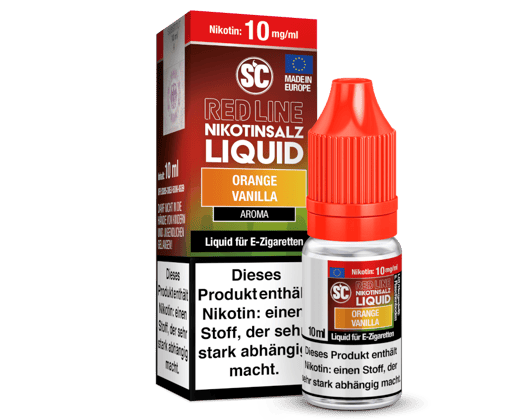 SC - Red Line - Orange Vanilla - Nikotinsalz Liquid 10 mg/ml