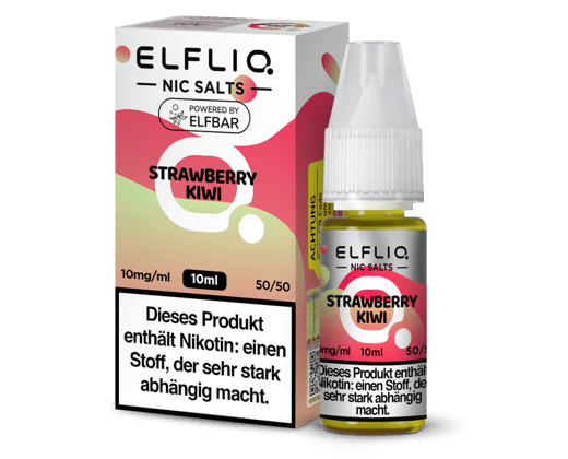 ELFLIQ - Strawberry Kiwi - Nikotinsalz Liquid 10 mg/ml