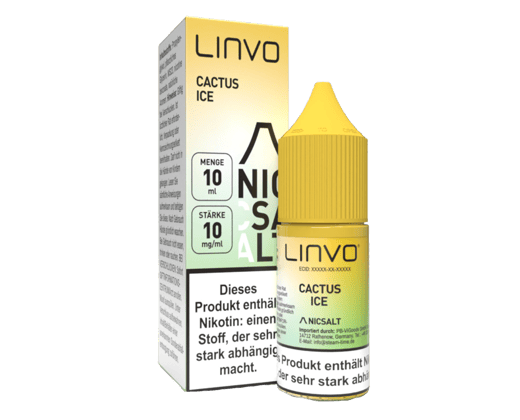 Linvo - Cactus Ice - Nikotinsalz Liquid 10 mg/ml