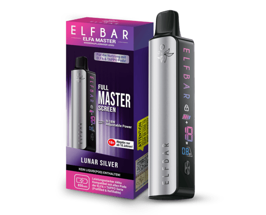 Elfbar - Elfa Master Akku 850 mAh Lunar Silver