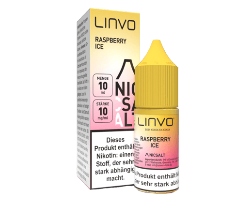 Linvo - Raspberry Ice - Nikotinsalz Liquid 10 mg/ml