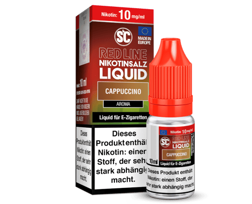 SC - Red Line - Cappuccino - Nikotinsalz Liquid 10 mg/ml