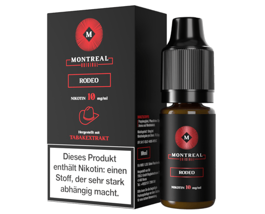 Montreal Original - Rodeo - Nikotinsalz Liquid 10 mg/ml