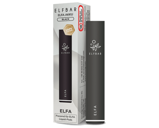 Elfbar - Elfa Akku 500 mAh Black