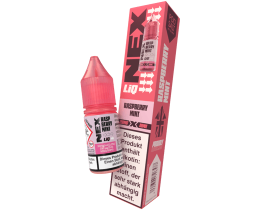 Pod Salt - NexLiq - Raspberry Mint - Nikotinsalz Liquid 20 mg/ml