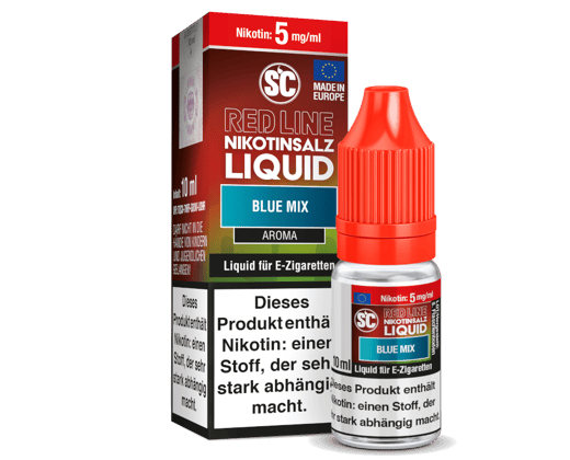 SC - Red Line - Blue Mix - Nikotinsalz Liquid 5 mg/ml