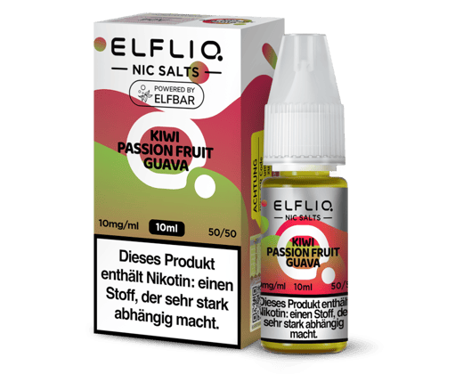 ELFLIQ - Kiwi Passion Fruit Guava - Nikotinsalz Liquid 10 mg/ml