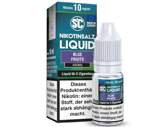 SC - Blue Fruits - Nikotinsalz Liquid 10 mg/ml