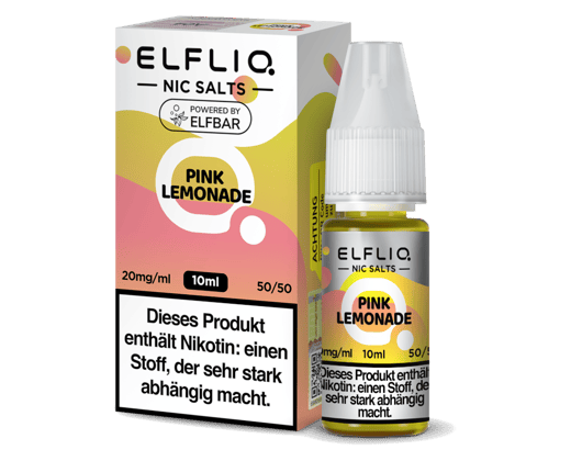 ELFLIQ - Pink Lemonade - Nikotinsalz Liquid 20 mg/ml
