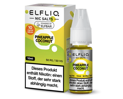 ELFLIQ - Pineapple Coconut - Nikotinsalz Liquid 10 mg/ml