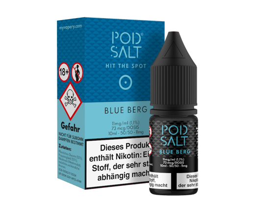 Pod Salt - Blue Berg - Nikotinsalz Liquid 11 mg/ml