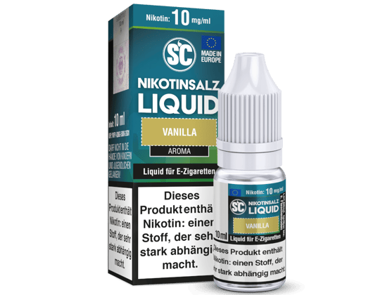 SC - Vanilla - Nikotinsalz Liquid 10 mg/ml