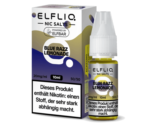 ELFLIQ - Blue Razz Lemonade - Nikotinsalz Liquid 20 mg/ml