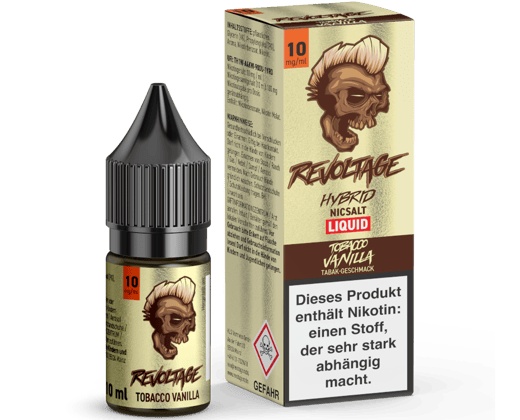 Revoltage - Tobacco Vanilla - Hybrid Nikotinsalz Liquid 10 mg/ml